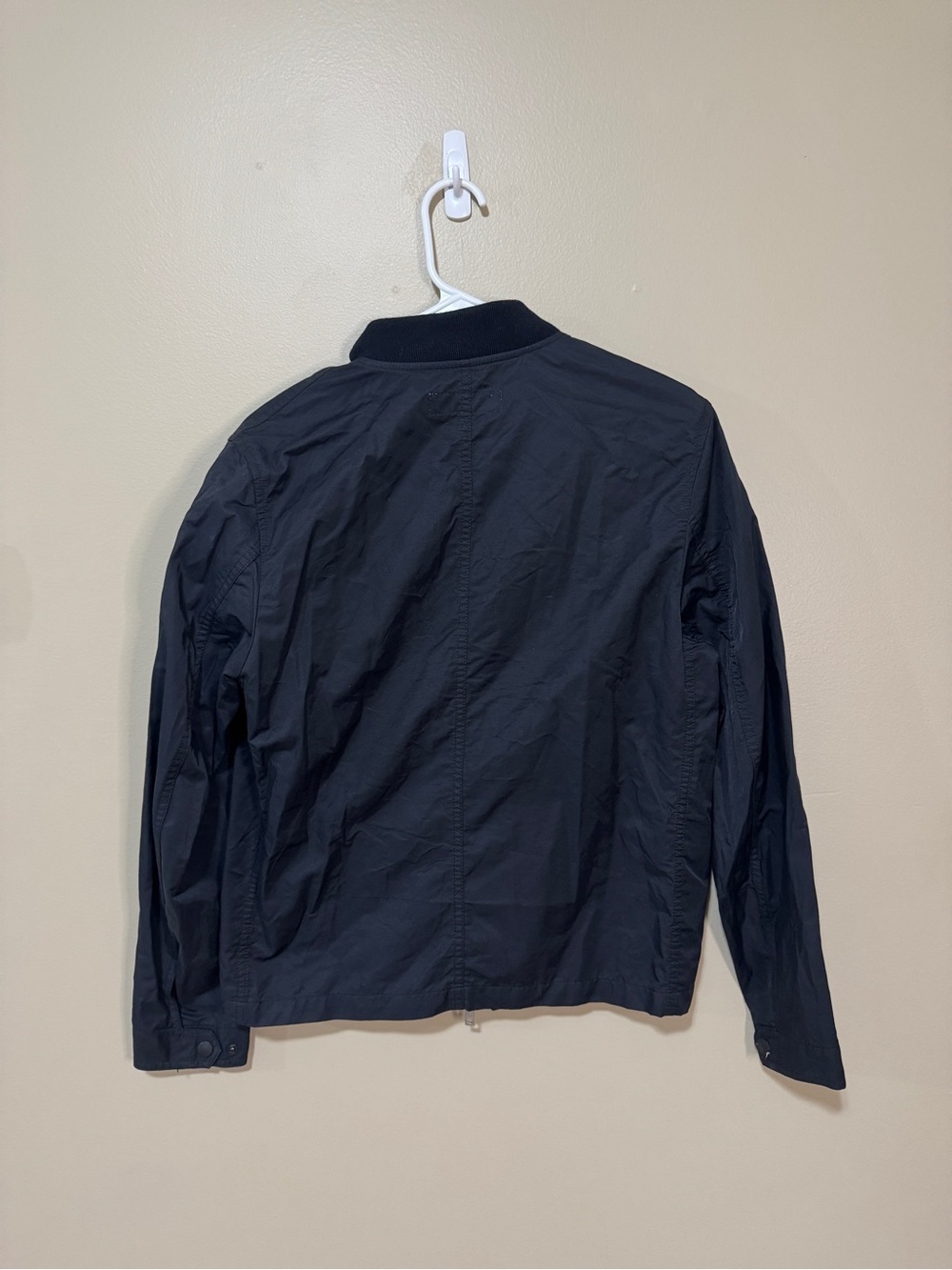 Rag & Bone Charcoal Lightweight Bomber Jacket View 2